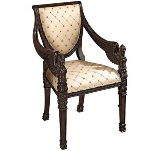 Design Toscano AF51292 24 Inch St Gabriel Neoclassical Armchair