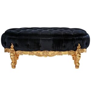 Design Toscano AF51694 49 1/2 Inch Gryphon Reine Grand Bench