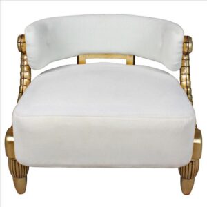 Design Toscano AF51698 Ammon 34 1/2 Inch Horn Contemporary Tub Chair