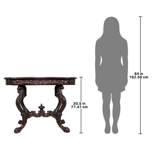 Design Toscano AF57143 39 1/2 Inch Topsham Manor Console Table