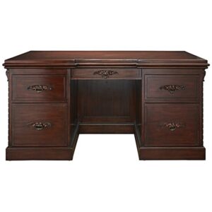 Design Toscano AF57224 63 Inch Lord Raffles Lion Executive Desk