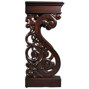 Design Toscano AF57732 35 1/2 Inch Mucha Console Side Table