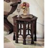 Design Toscano AF87237 20 Inch Gothic Revival Octagonal Side Table