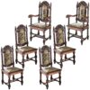 Design Toscano AF99119 24 Inch Charles II Chairs, Set of 6