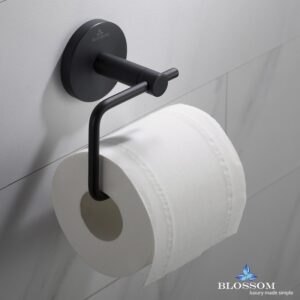 Blossom BA02 505 04 Toilet Tissue Holder in Matte Black BA02 505 04 BA0250504