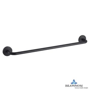 Blossom BA02 506 04 24 Inch Single Towel Bar in Matte Black BA02 506 04 BA0250604