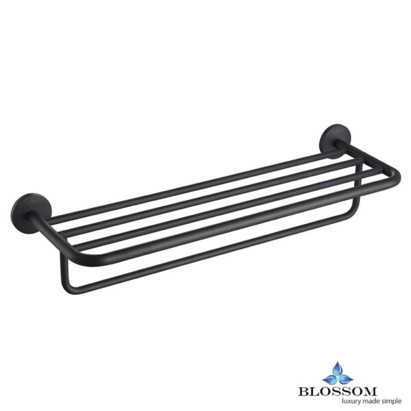 Blossom BA02 509 04 Towel Rack in Matte Black BA02 509 04 BA0250904