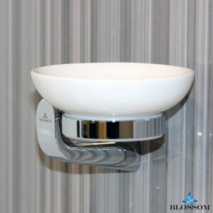 Blossom BA02 102 01 Wall Mounted Soap Dish in Chrome