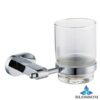 Blossom BA02 303 01 Wall Mounted Toothbrush Holder in Chrome