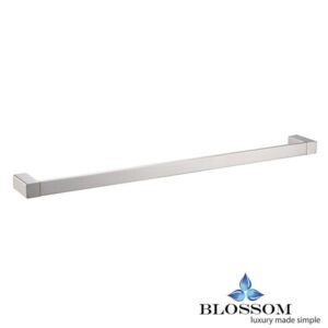 Blossom BA02 606 02 24 Inch Single Towel Bar in Brush Nickel