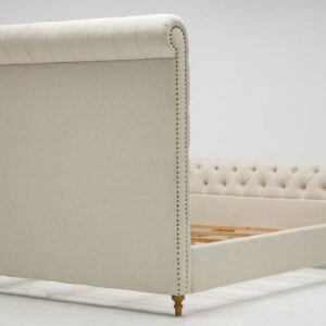 Manhattan Comfort Empire Cream Full Bed