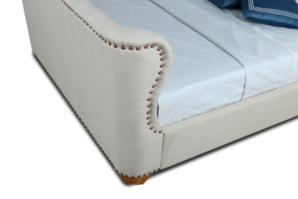 Manhattan Comfort Lola Ivory Full Bed