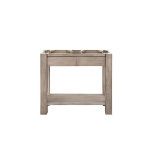 James Martin C205-V39.5-PTA Brooklyn 39.5 Inch Wooden Sink Console in Platinum Ash