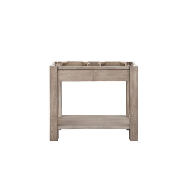 James Martin C205-V39.5-PTA Brooklyn 39.5 Inch Wooden Sink Console in Platinum Ash