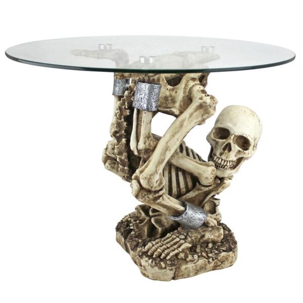 Design Toscano CL2978 14 Inch Contortionist Skeleton Table