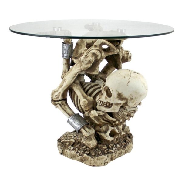 Design Toscano CL2978 14 Inch Contortionist Skeleton Table