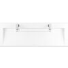 James Martin CS-378D-GW 72.6 Inch Vanity Top with 1 Ultra-Wide Rectrangular Sink with 2 Faucets in Glossy White