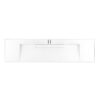 James Martin CS-378S-GW 72 Inch Single Top in Composite Stone and Glossy White Finish