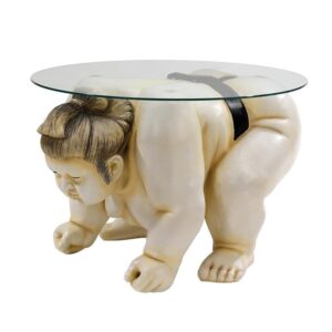 Design Toscano DB378001 27 Inch Basho The Sumo Wrestler Table