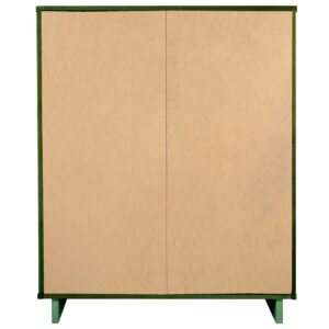 Manhattan Comfort Granville 45.27" Modern Tall Dresser with 5 Full Extension Drawers in Sage Green