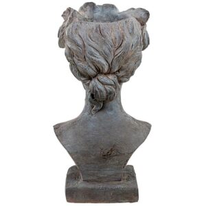 Design Toscano DS19184 12 Inch Flora Roman Nymph Head Planter