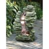 Design Toscano DW09028 15 Inch Mineral Point Cascading Garden Fountain