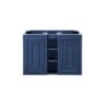 James Martin E110-V39.5-AZB Alicante 39.5 Inch Single Vanity Cabinet in Azure Blue