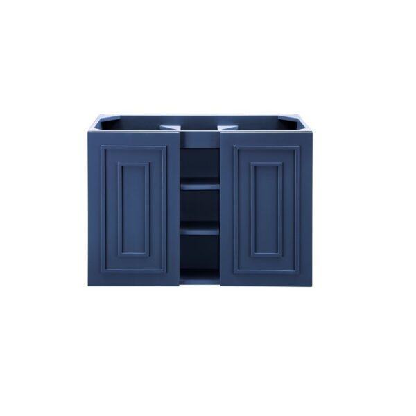 James Martin E110-V39.5-AZB Alicante 39.5 Inch Single Vanity Cabinet in Azure Blue