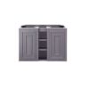 James Martin E110-V39.5-GSM Alicante 39.5 Inch Single Vanity Cabinet in Grey Smoke