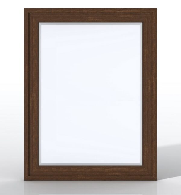 James Martin E444-M30-MCA Addison 30 Inch Rectangular Mirror in Mid Century Acacia