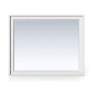 James Martin E444-M48-GW Addison 48 Inch Rectangular Mirror in Glossy White