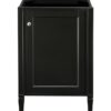 James Martin E652-V24-BKO Britannia 23 5/8 Inch Single Vanity Cabinet - Black Onyx