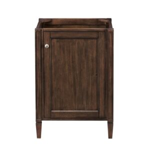 James Martin E652-V24-MCA Britannia 23 5/8 Inch Single Vanity Cabinet - Mid Century Acacia