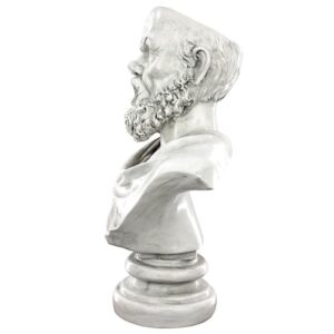 Design Toscano EU1010 9 Inch Socrates Bust Planter