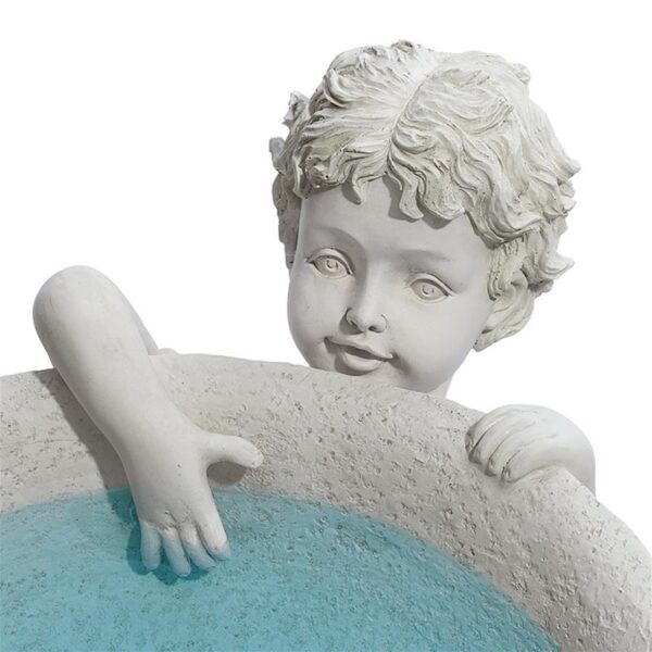 Design Toscano EU1392 23 1/2 Inch Summers Splash Birdbath