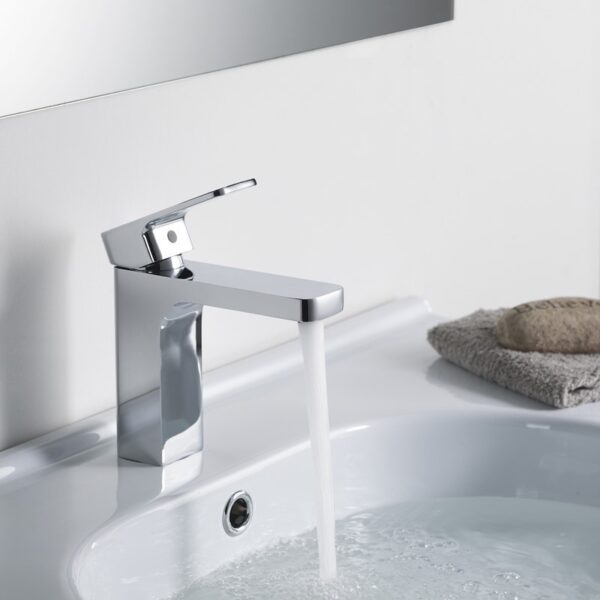 Blossom F01 118 6 1/4 Inch Single Handle Bathroom Faucet