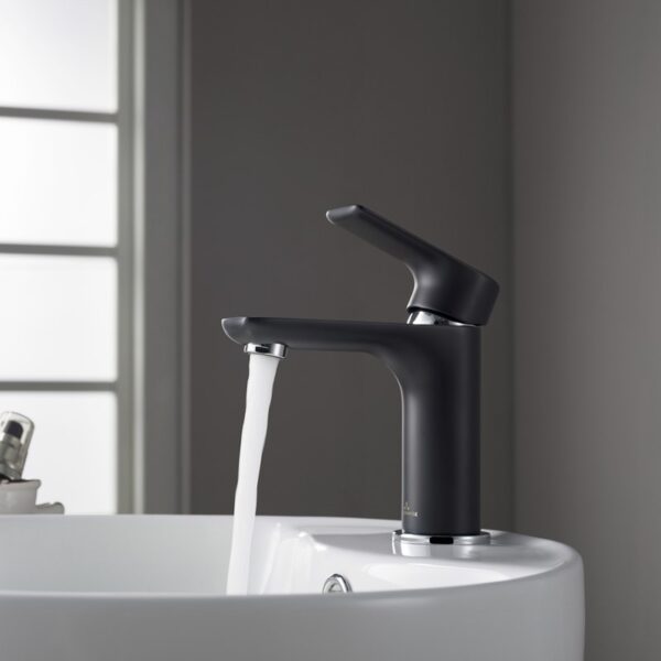 Blossom F01 120 6 1/8 Inch Single Handle Bathroom Faucet