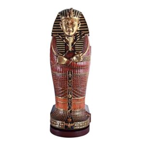 Design Toscano FY89119 9 Inch King Tut Sarcophagus CD Cabinet