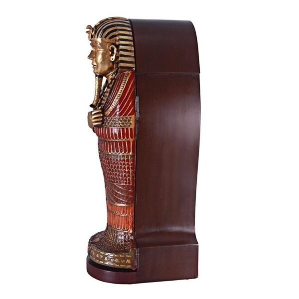 Design Toscano FY89119 9 Inch King Tut Sarcophagus CD Cabinet