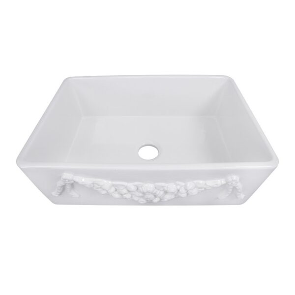 Nantucket Sinks Garland-30W Cape 30.25 Inch Italian Farmhouse Fireclay Sink