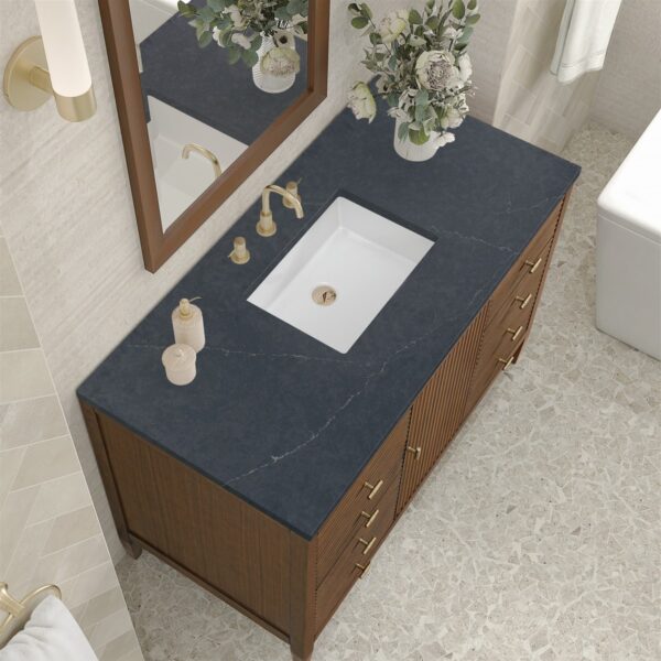 James Martin JM 485-V48 Myrrin 48 Inch Free-Standing Single Sink Bathroom Vanity with 3 CM Top