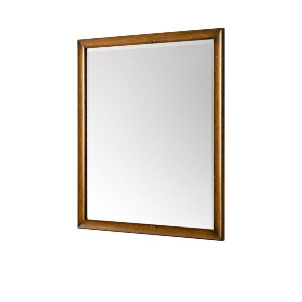 James Martin JM 735-M36 Glenbrooke 36 Inch Rectangle Soft Maple Solid Bathroom Mirror