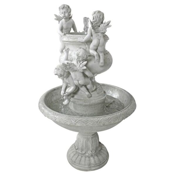 Design Toscano JY1968 27 1/2 Inch Cherubs at Play Fountain