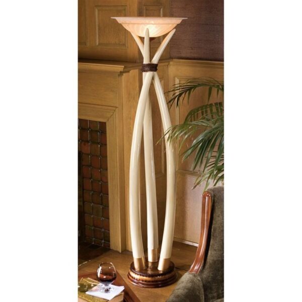 Design Toscano KY07974 20 Inch Hunters Trophy Floor Lamp