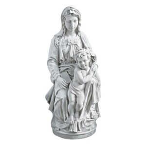 Design Toscano KY1443 10 1/2 Inch Madonna of Bruges Statue