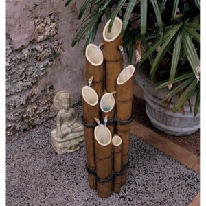 Design Toscano KY1712 13 Inch Cascading Bamboo Fountain