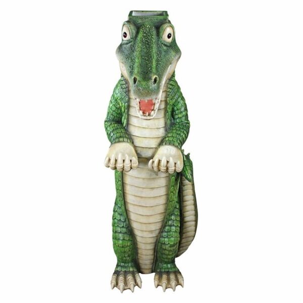 Design Toscano KY1888 15 Inch Postal Gator Mail Post Sleeve Statue