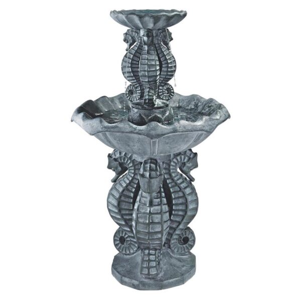 Design Toscano KY2096 28 Inch Spirit of the Ocean Seahorse Fountain