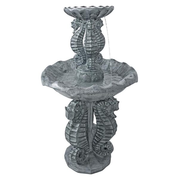 Design Toscano KY2096 28 Inch Spirit of the Ocean Seahorse Fountain