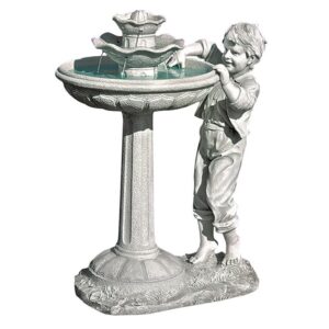 Design Toscano KY2293 Childs Mischievous Splash Fountain